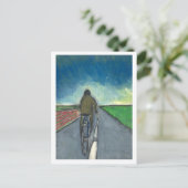 Der Radfahrer / flämischer Radfahrer Postkarte (Stehend Vorderseite)