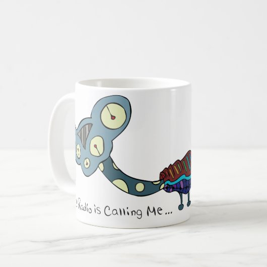 Der Radio ruft mich Tasse an! (Vorderseite Links)