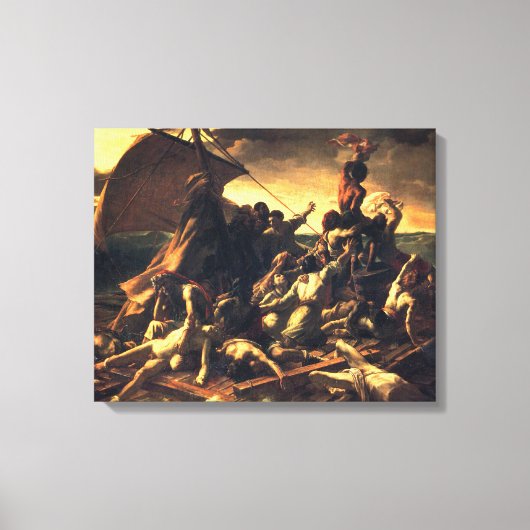 Der Raft der Medusa Leinwanddruck (Vorderseite)