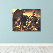 Der Raft der Medusa Leinwanddruck (Insitu (Holzboden))