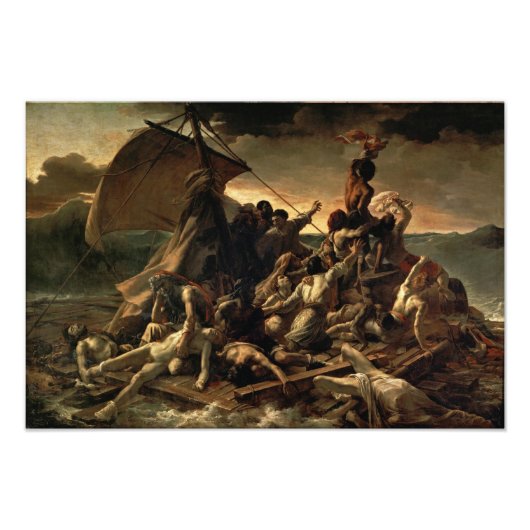 Der Raft der Medusa - Théodore Géricault Fotodruck (Vorne)