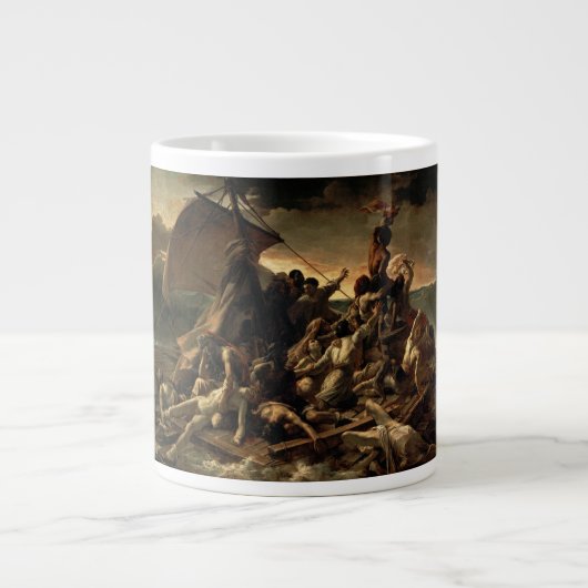 Der Raft der Medusa - Théodore Géricault Jumbo-Tasse (Vorderseite)