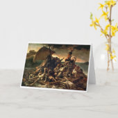 Der Raft der Medusa | Théodore Géricault | Karte (Gelbe Blume)