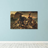 Der Raft der Medusa - Théodore Géricault Leinwanddruck (Insitu (Holzboden))