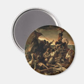 Der Raft der Medusa - Théodore Géricault Magnet (Vorderseite/Rückseite)