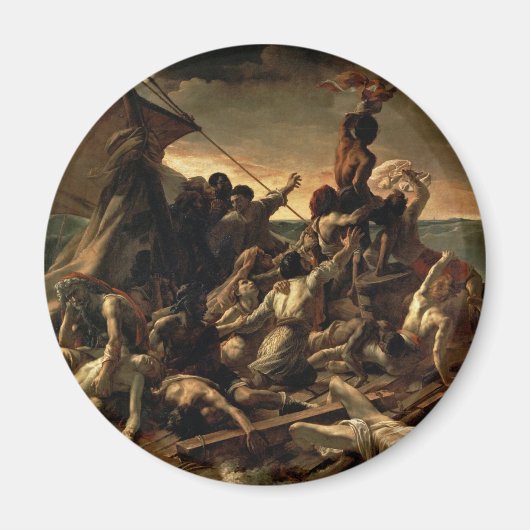 Der Raft der Medusa - Théodore Géricault Magnet (Vorne)