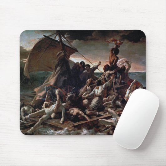 Der Raft der Medusa, Theodore Gericault Mousepad (Mit Mouse)