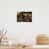 Der Raft der Medusa | Théodore Géricault | Poster (Küche)