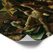 Der Raft der Medusa Théodore Géricault Poster (Ecke)