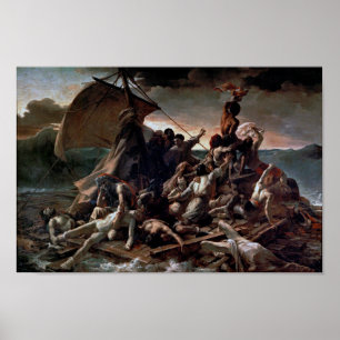 Der Raft der Medusa, Theodore Gericault Poster