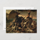 Der Raft der Medusa - Théodore Géricault Postkarte (Vorne/Hinten)