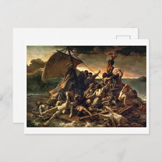 Der Raft der Medusa | Théodore Géricault | Postkarte (Vorne/Hinten)