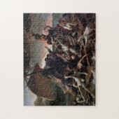 Der Raft der Medusa, Theodore Gericault Puzzle (Vertikal)