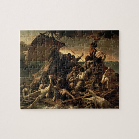 Der Raft der Medusa - Théodore Géricault Puzzle (Horizontal)