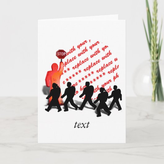 Der Rahmen für das Foto der Überwachtung Karte (Vorderseite)