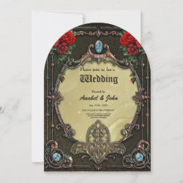 Der Rahmen ist opulent gestaltet Einladung