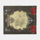 Der Rahmen ist opulent gestaltet Fleecedecke (Vorderseite (Horizontal))
