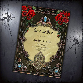 Der Rahmen ist opulent gestaltet Save The Date