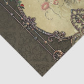 Der Rahmen ist opulent gestaltet Seidenpapier (Ausschnitt)