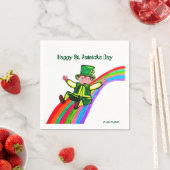 DER RAINBOW DER LEPRECHAUN SERVIETTE (Beispiel)