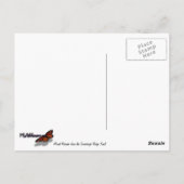 Der Rainier vom Sourdough Ridge Trail Postkarte (Rückseite)