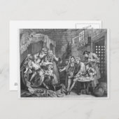 Der Rake im Gefängnis Postkarte (Vorne/Hinten)