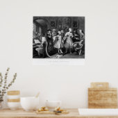 Der Rake-Levee, Teller II Poster (Küche)