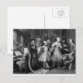 Der Rake-Levee, Teller II Postkarte (Vorne/Hinten)