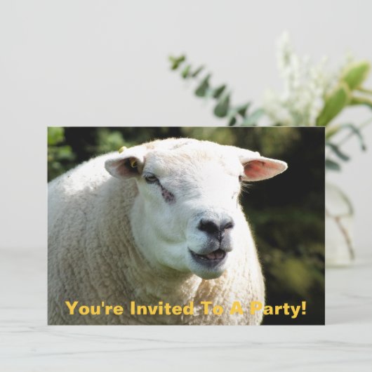 Der RAM Einladung (Stehend Vorderseite)