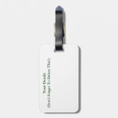 Der RAM Gepäckanhänger (Rückseite vertikal)