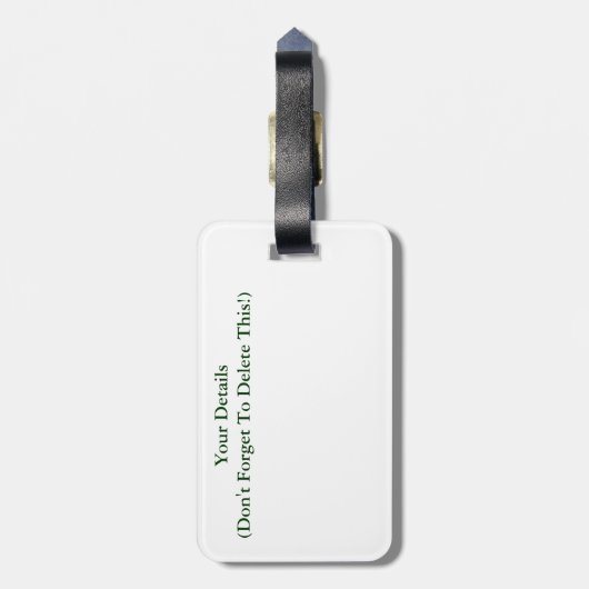 Der RAM Gepäckanhänger (Rückseite vertikal)