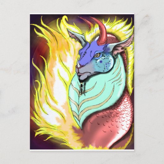 Der Ram King Postkarte (Vorderseite)