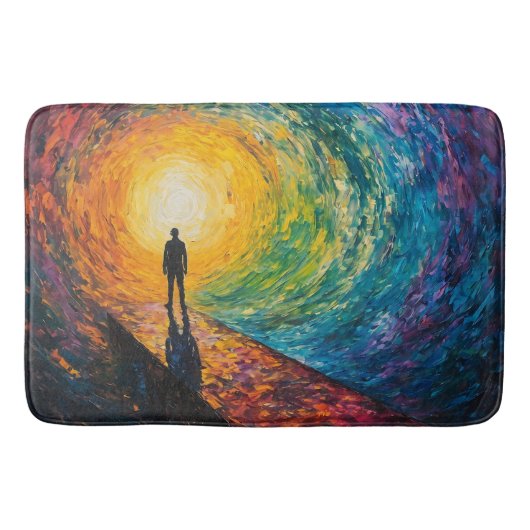 Der Rand der Dimension Badematte (Vorderseite)