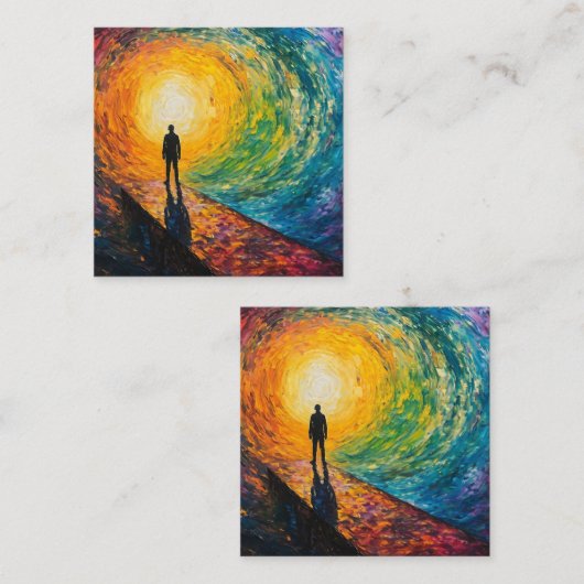 Der Rand der Dimension Begleitkarte (Vorne/Hinten)