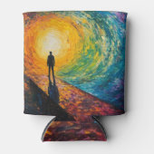 Der Rand der Dimension Dosenkühler (Vorderseite)