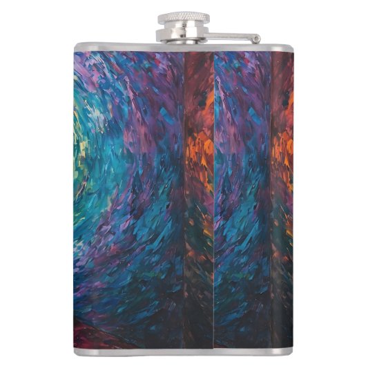 Der Rand der Dimension Flachmann (Rückseite)