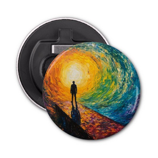 Der Rand der Dimension Flaschenöffner (Vorderseite)