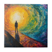 Der Rand der Dimension Fliese (Vorderseite)