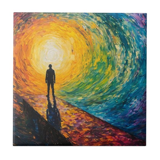 Der Rand der Dimension Fliese (Vorderseite)