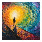 Der Rand der Dimension Fotodruck (Vorne)