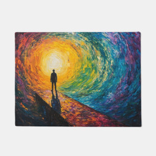 Der Rand der Dimension Fußmatte