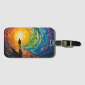 Der Rand der Dimension Gepäckanhänger (Vorderseite (Horizontal))