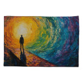 Der Rand der Dimension Kissenbezug (Rückseite)