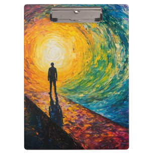 Der Rand der Dimension Klemmbrett