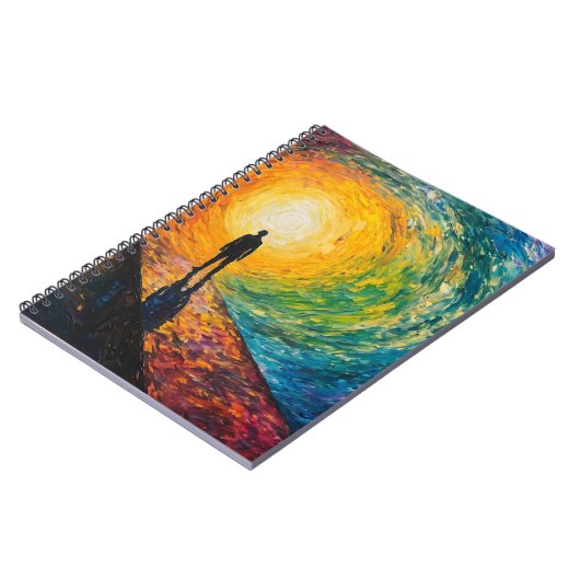 Der Rand der Dimension Notizblock (Linke Seite)