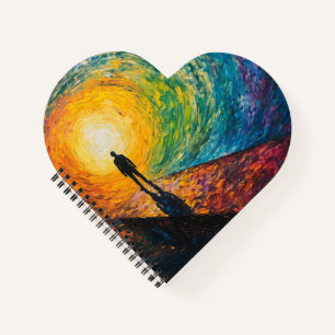 Der Rand der Dimension Notizblock