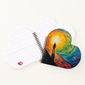 Der Rand der Dimension Notizblock (Innenseite)