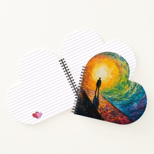 Der Rand der Dimension Notizblock (Innenseite)