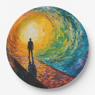 Der Rand der Dimension Pappteller