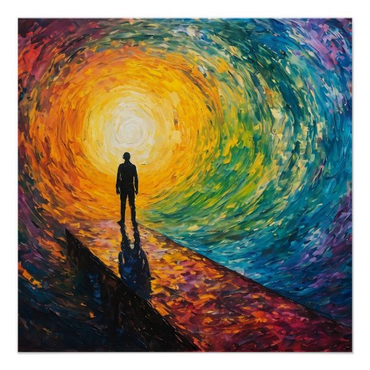 Der Rand der Dimension Poster (Vorderseite)